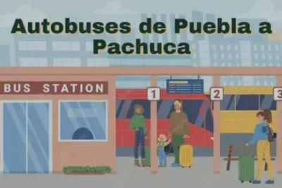 Autobuses de Puebla a Pachuca: Horarios, boletos y tarifas 54 Camiones de Puebla a Pachuca