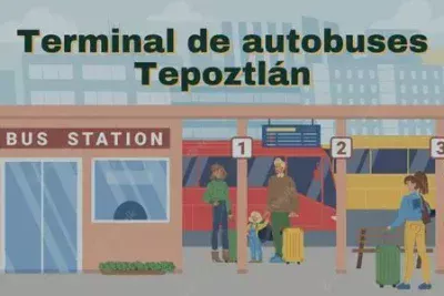 Terminal de autobuses Tepoztlán